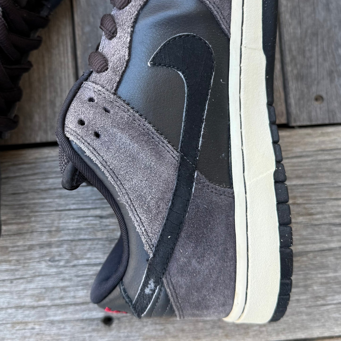 Nike SB Dunk Low Dark Charcoal Black Size 9.5