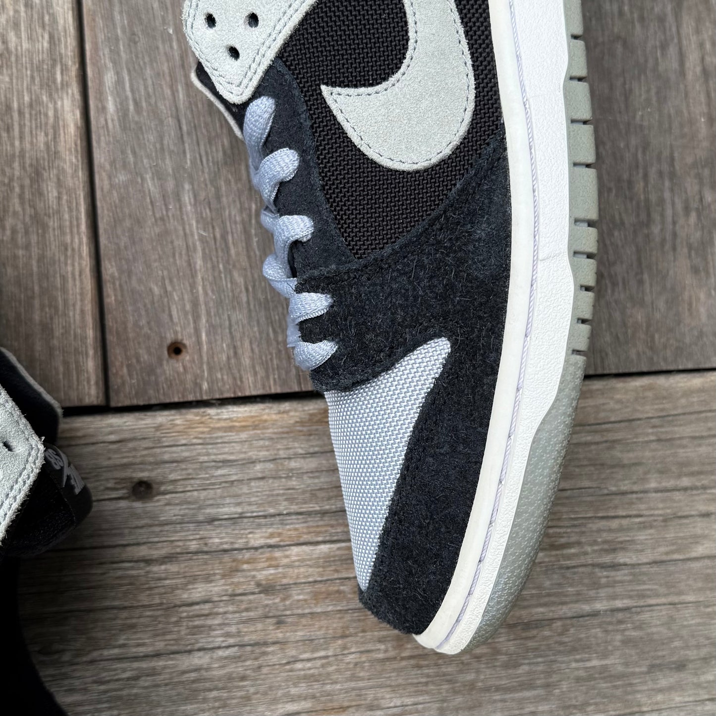 Nike SB Dunk Low Black Wolf Grey Size 11