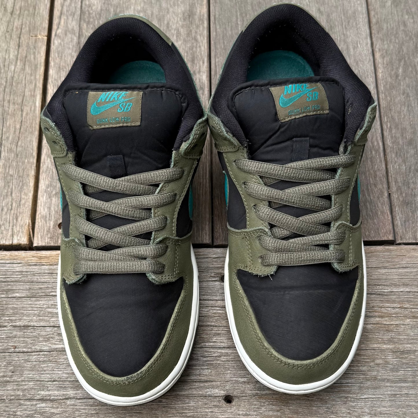 Nike SB Dunk Low Medium Olive Turbo Size 8.5
