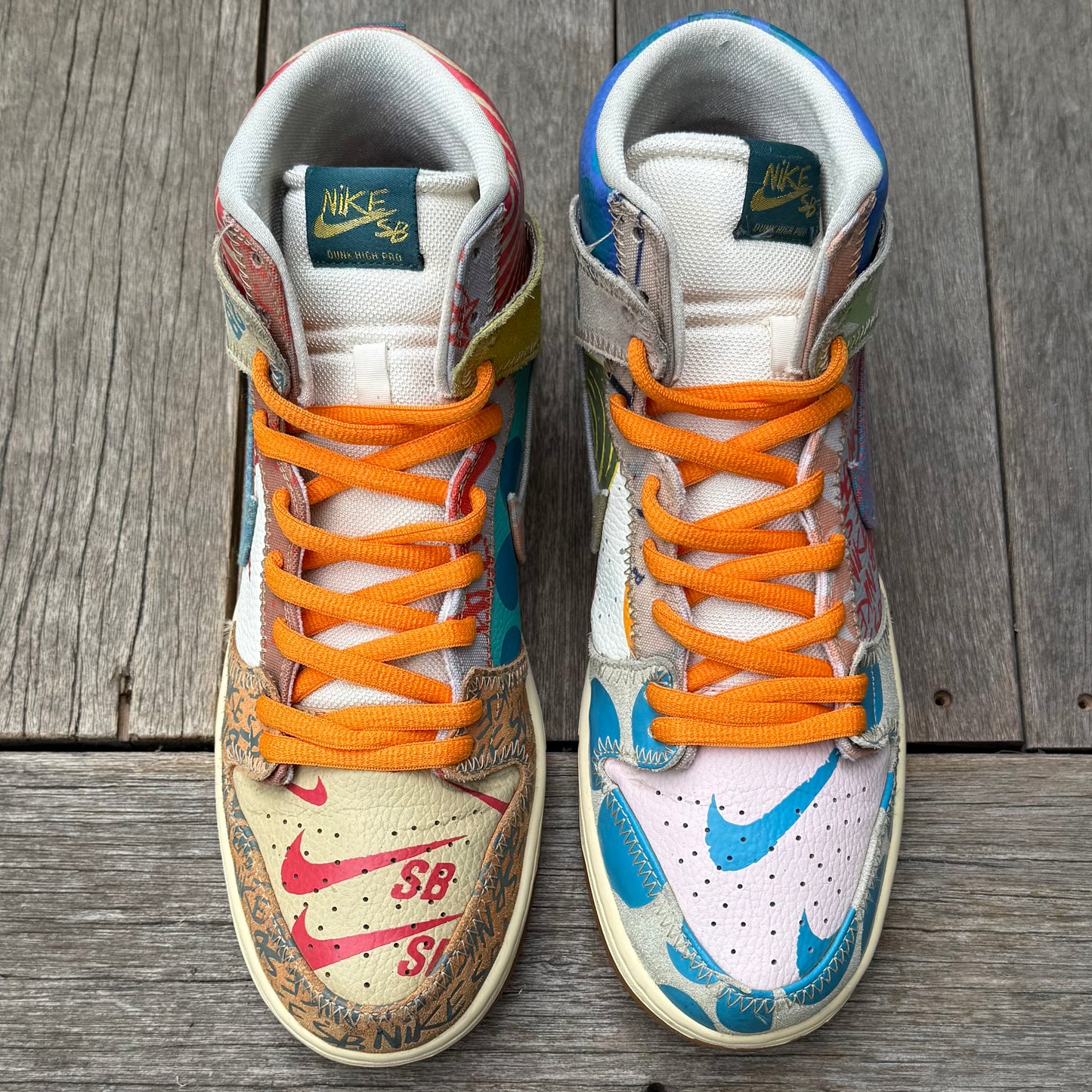 Nike SB Dunk High What the Thomas Campbell Size 13