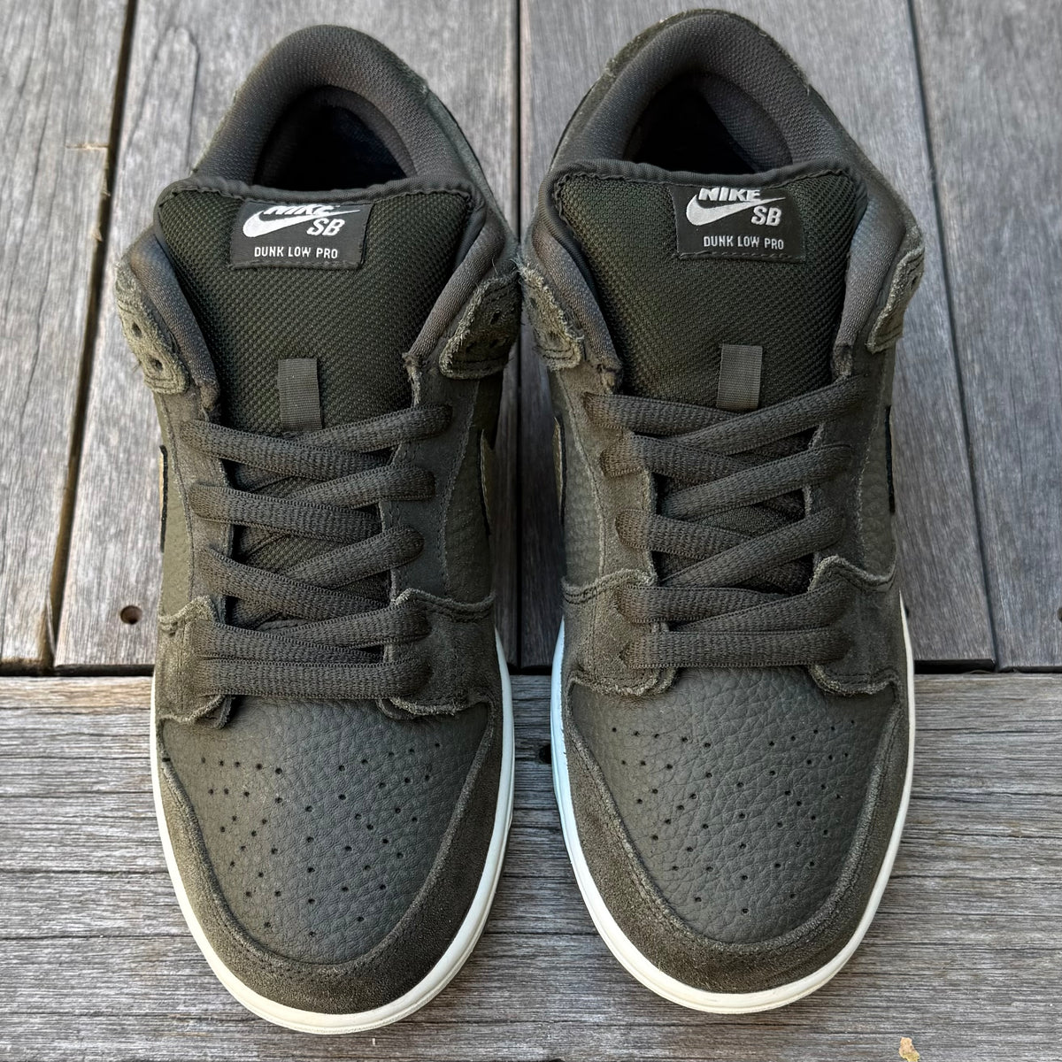 Nike SB Dunk Low Sequoia White Gum Size 8.5