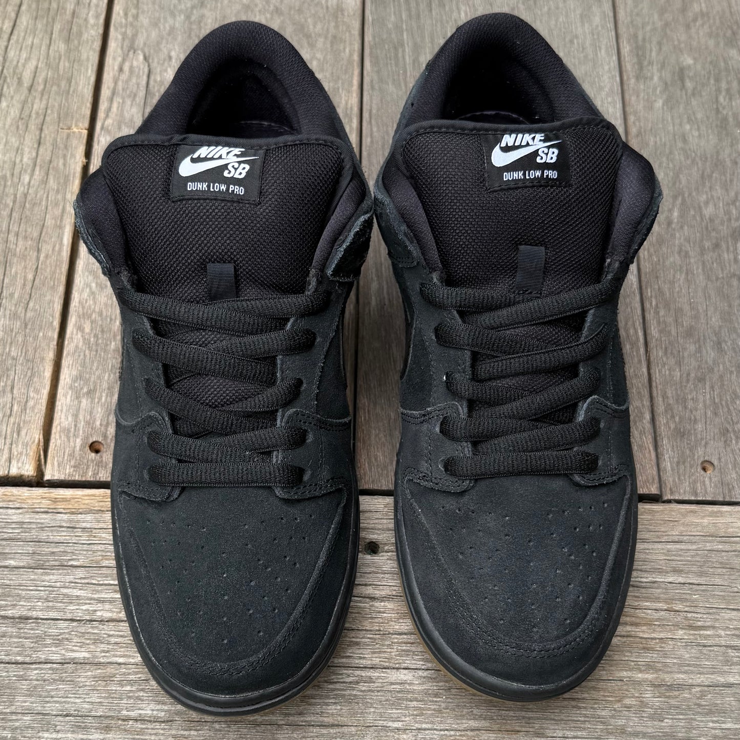 Nike SB Dunk Low Black Snakeskin Gum Size 10