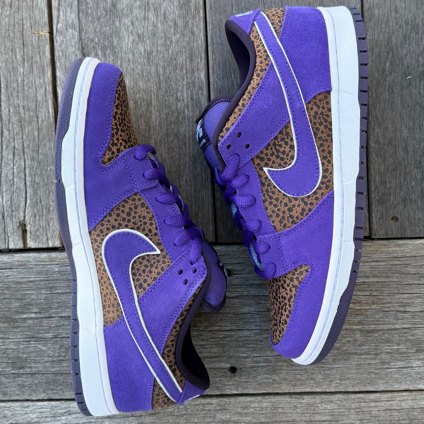 Nike SB Dunk Low Kenny Powers Purple Safari Size 9.5