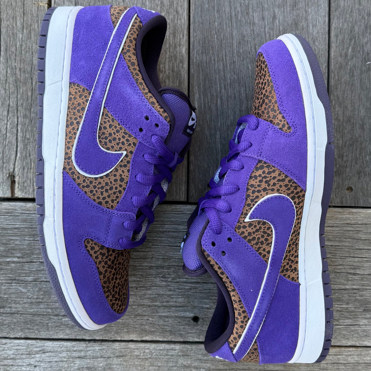 Nike SB Dunk Low Kenny Powers Purple Safari Size 9.5