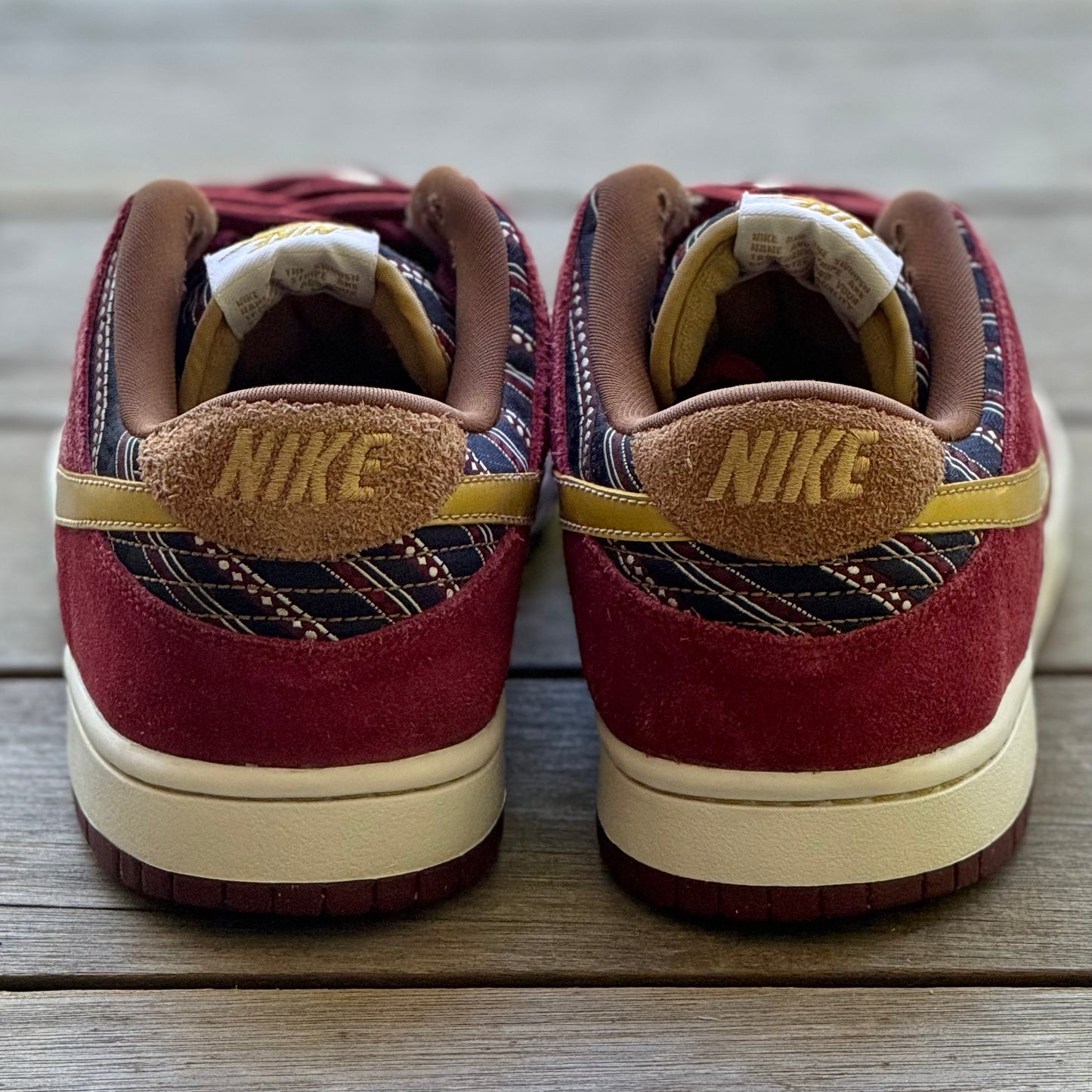 Nike SB Dunk Low Anchorman Ron Burgundy Size 10