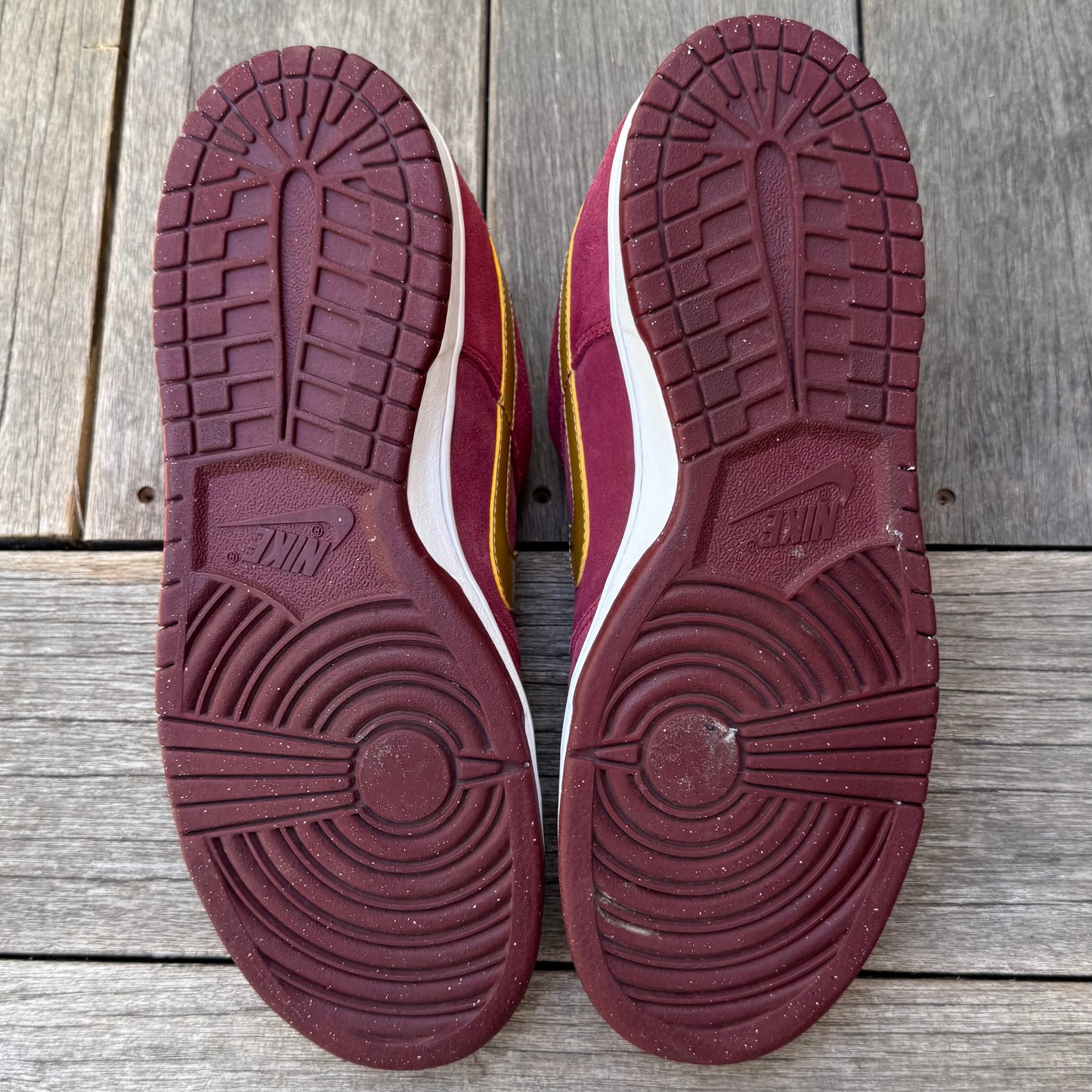 Nike SB Dunk Low Anchorman Ron Burgundy Size 10