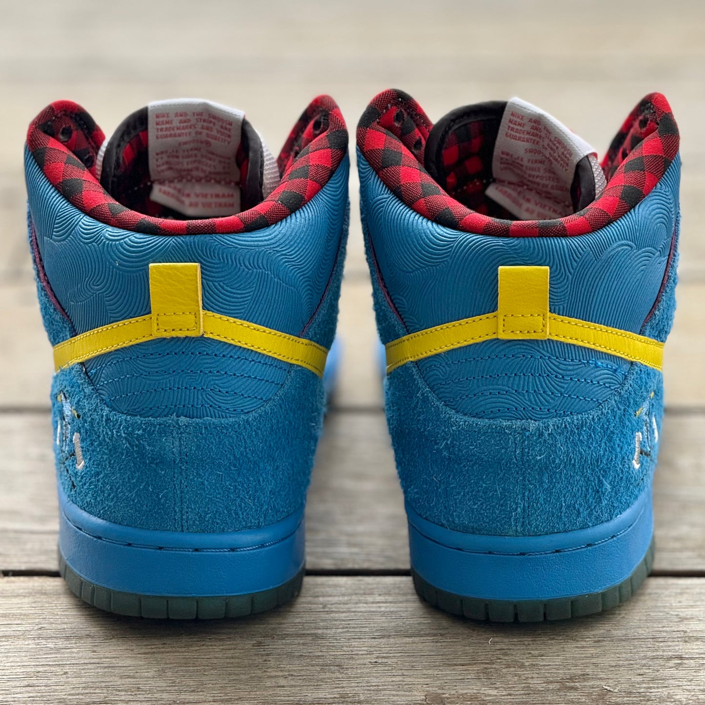 Nike SB Dunk High Blue Ox Familia Size 10