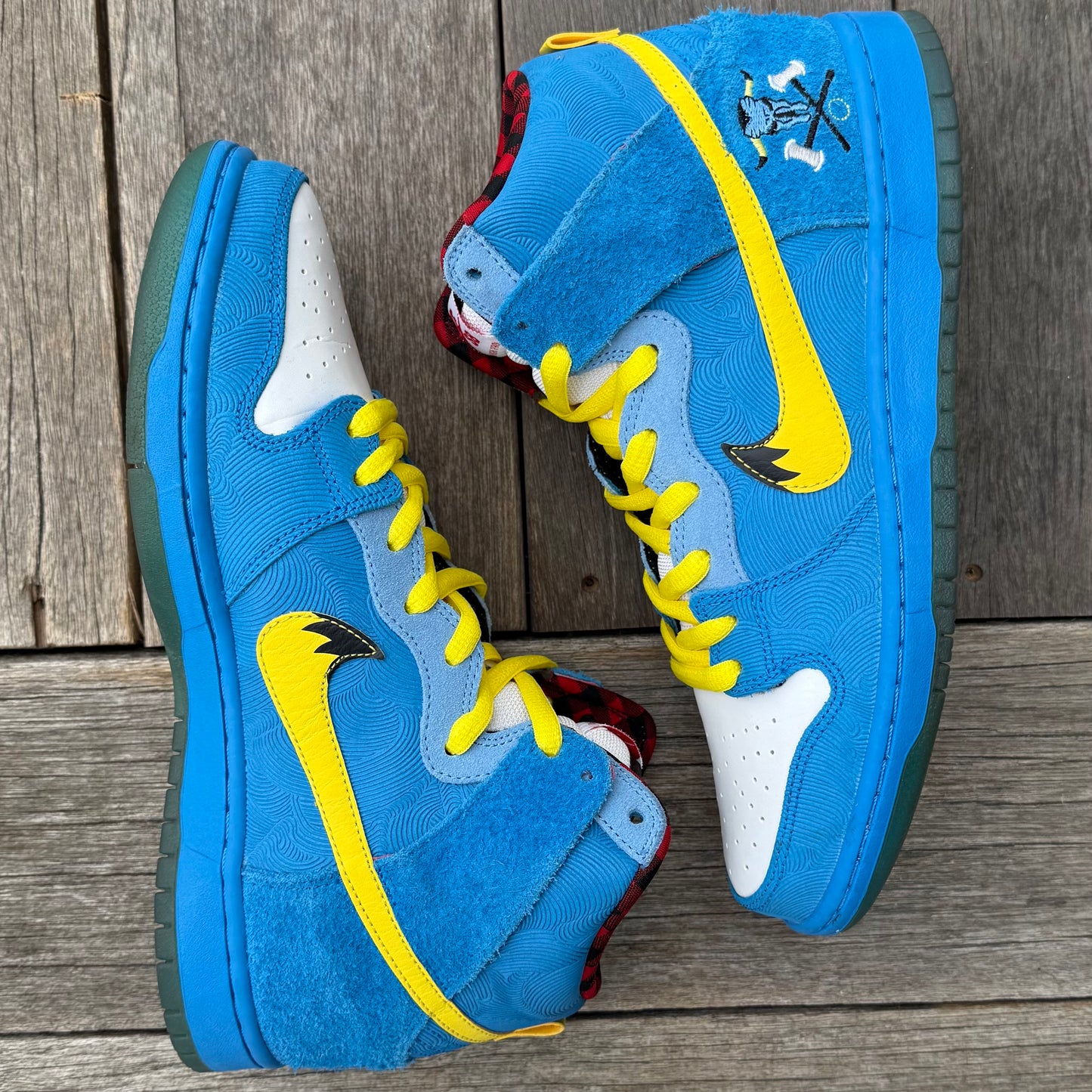 Nike SB Dunk High Blue Ox Familia Size 10