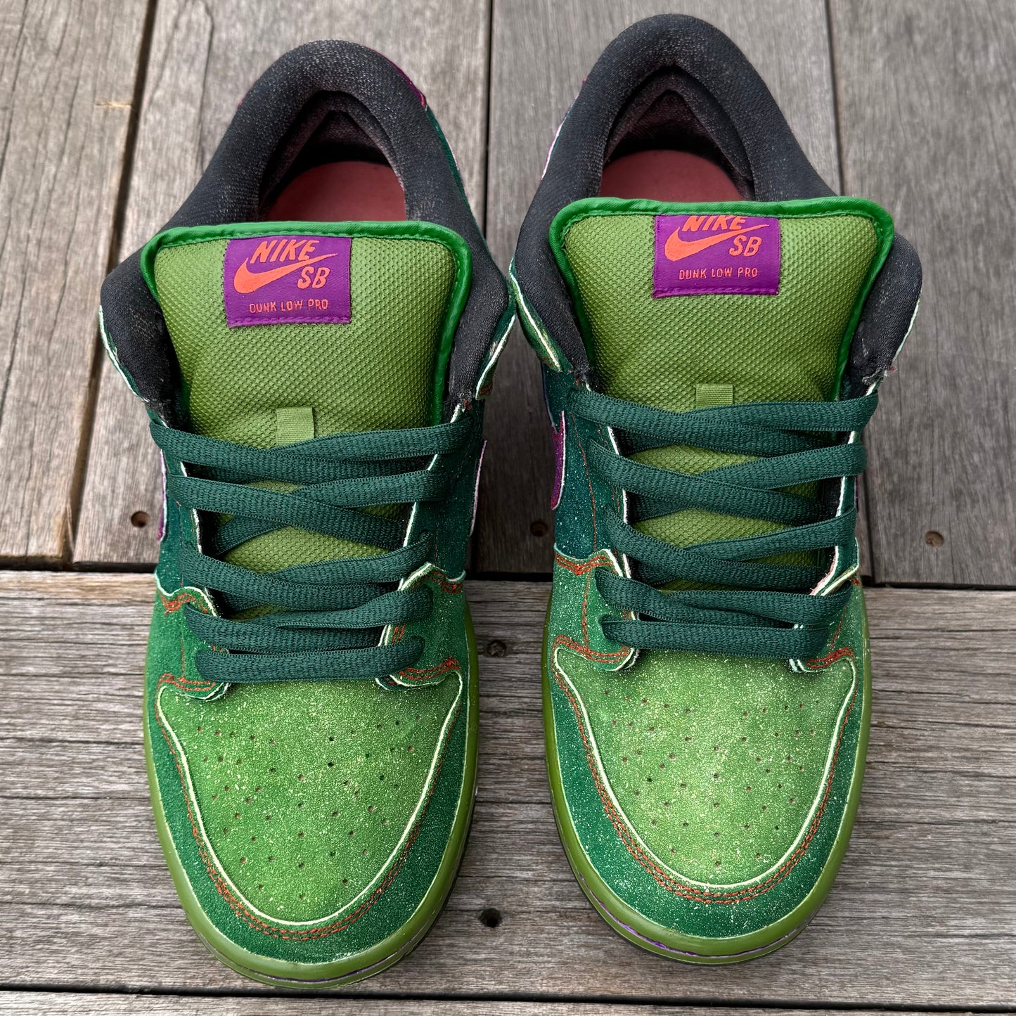 Nike SB Dunk Low Skunk (Custom) Size 10.5