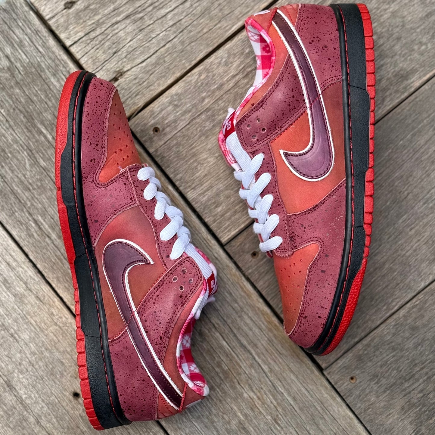 Nike SB Dunk Low Red Lobster Size 10