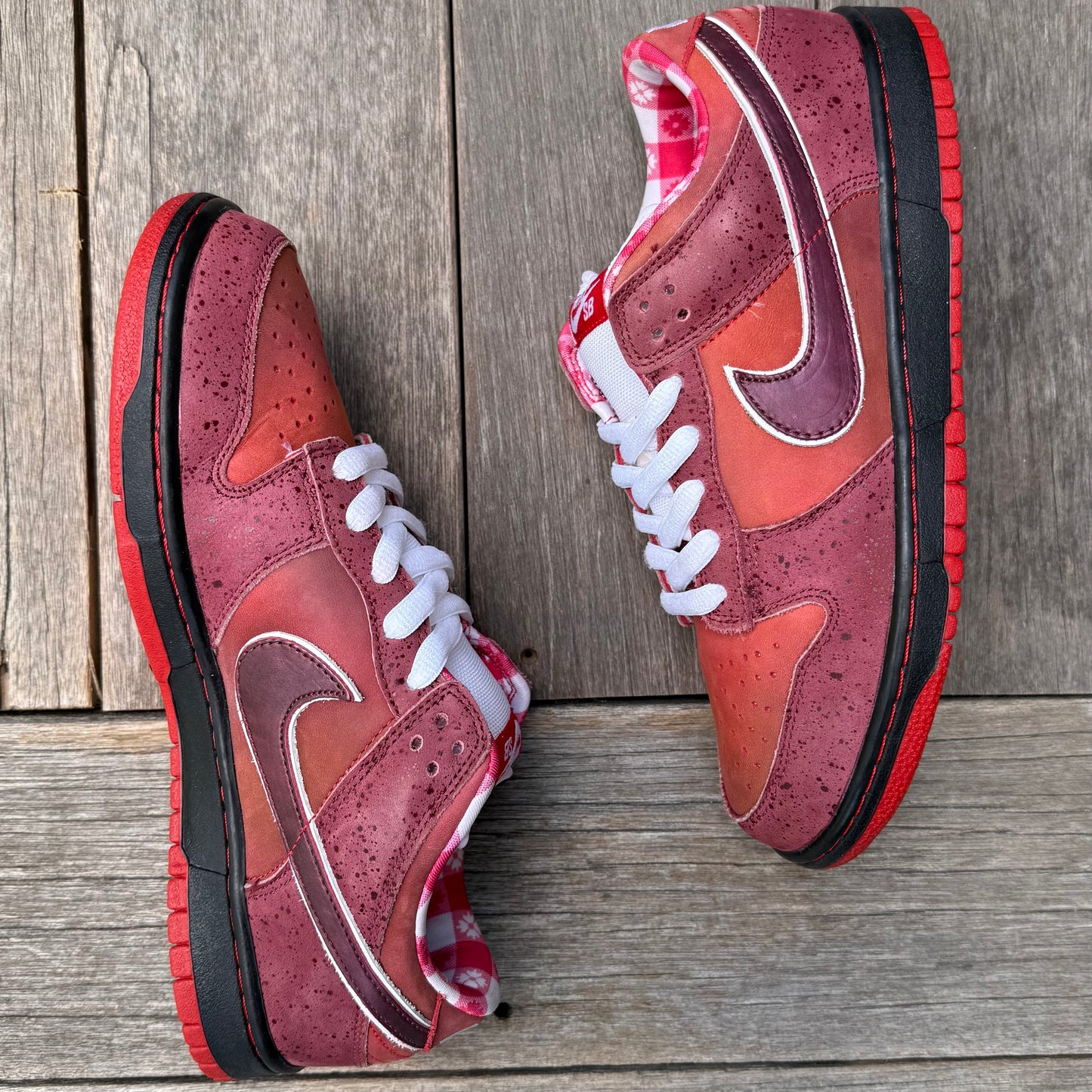Nike SB Dunk Low Red Lobster Size 10