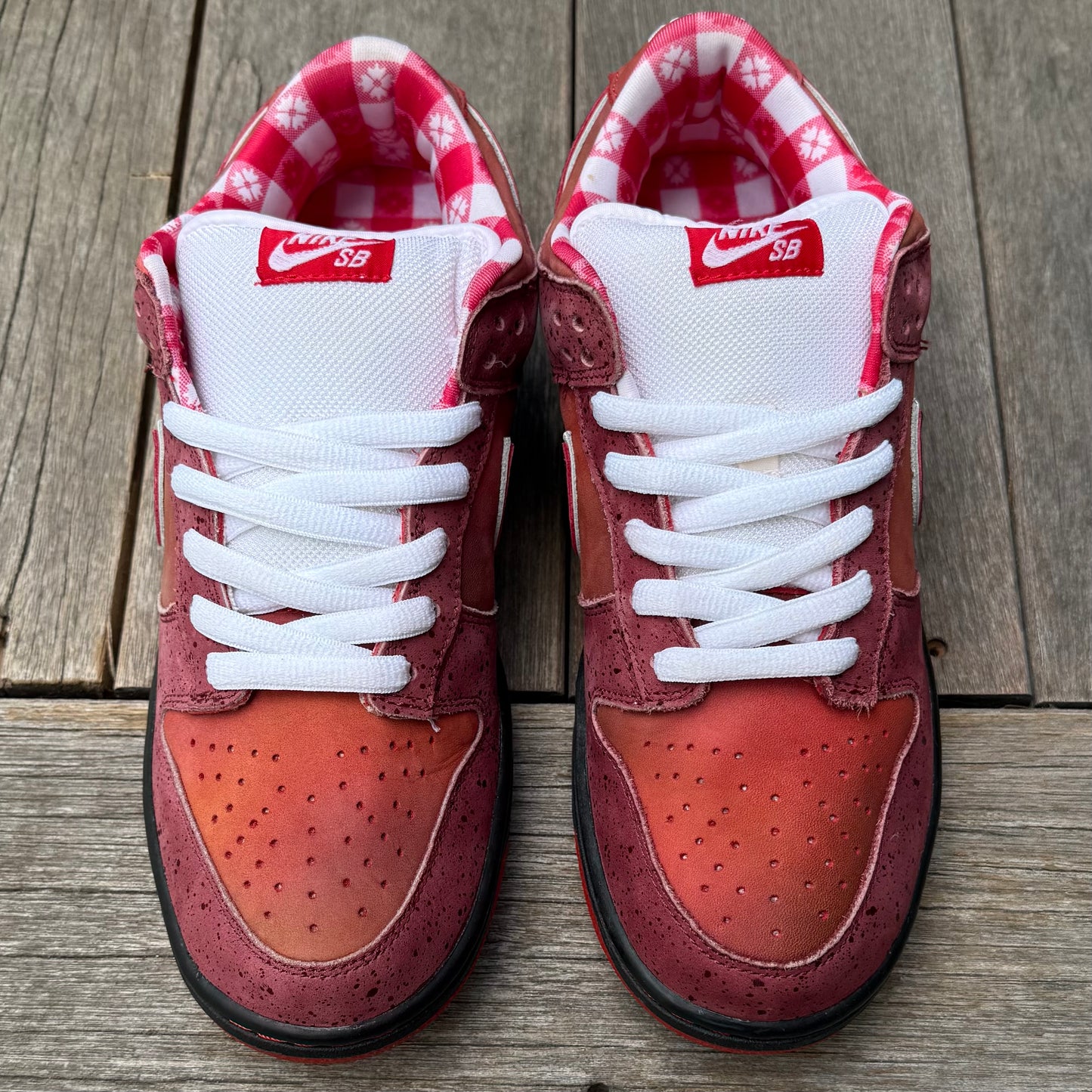 Nike SB Dunk Low Red Lobster Size 10