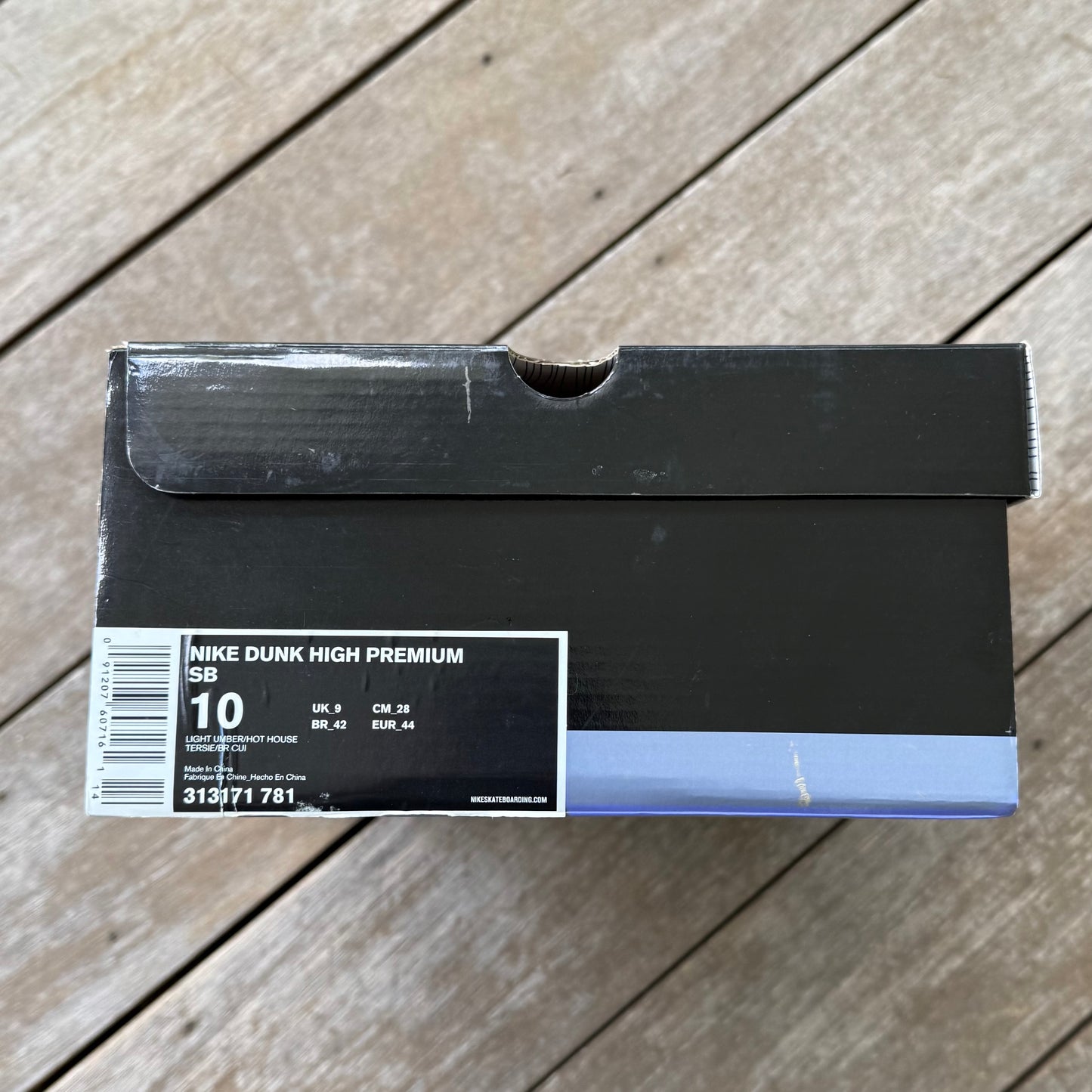 Nike SB Dunk High Papa Bear Three Bears Size 10
