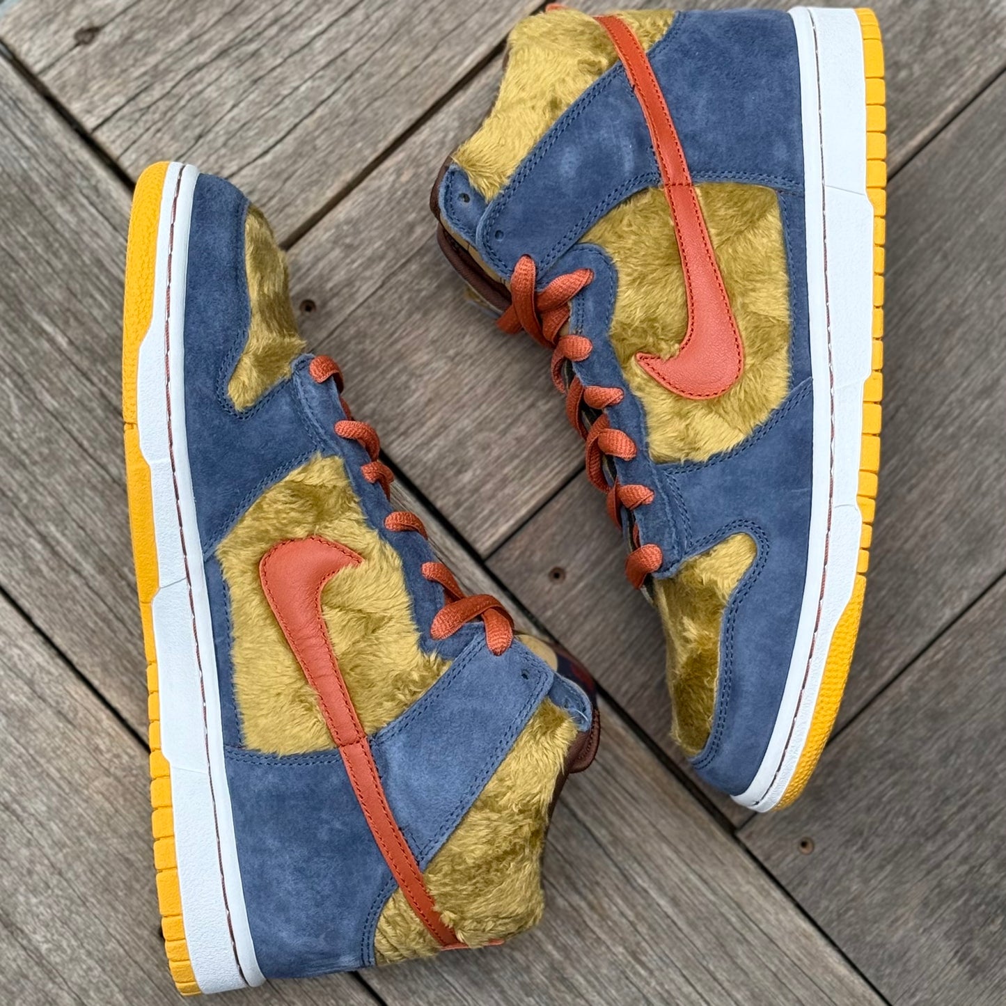 Nike SB Dunk High Papa Bear Three Bears Size 10