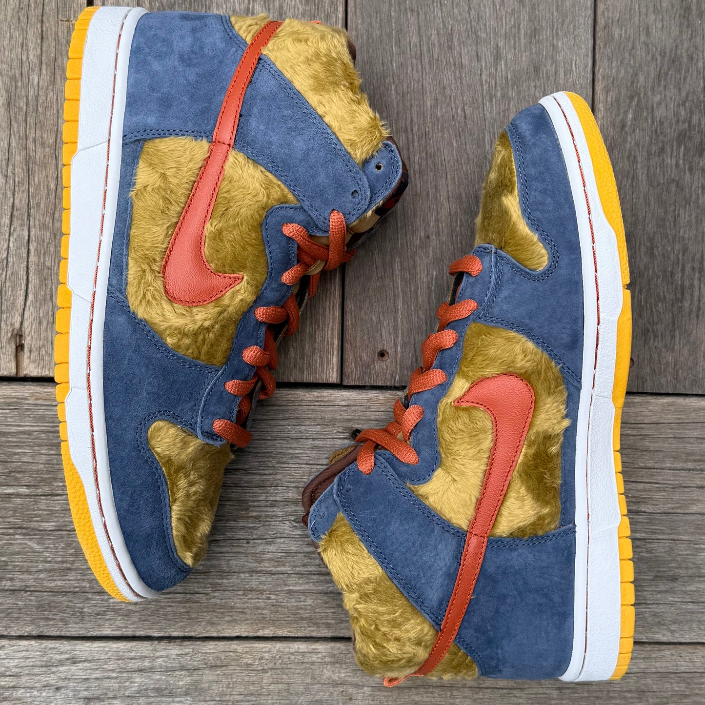 Nike SB Dunk High Papa Bear Three Bears Size 10