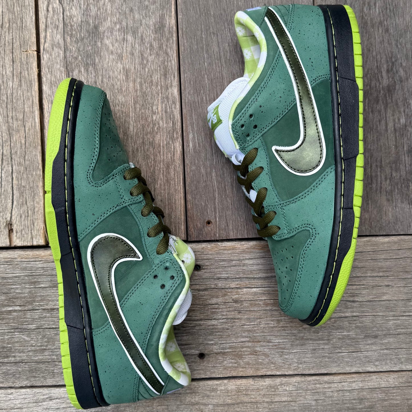 Nike SB Dunk Low Green Lobster (Special Box) Size 10
