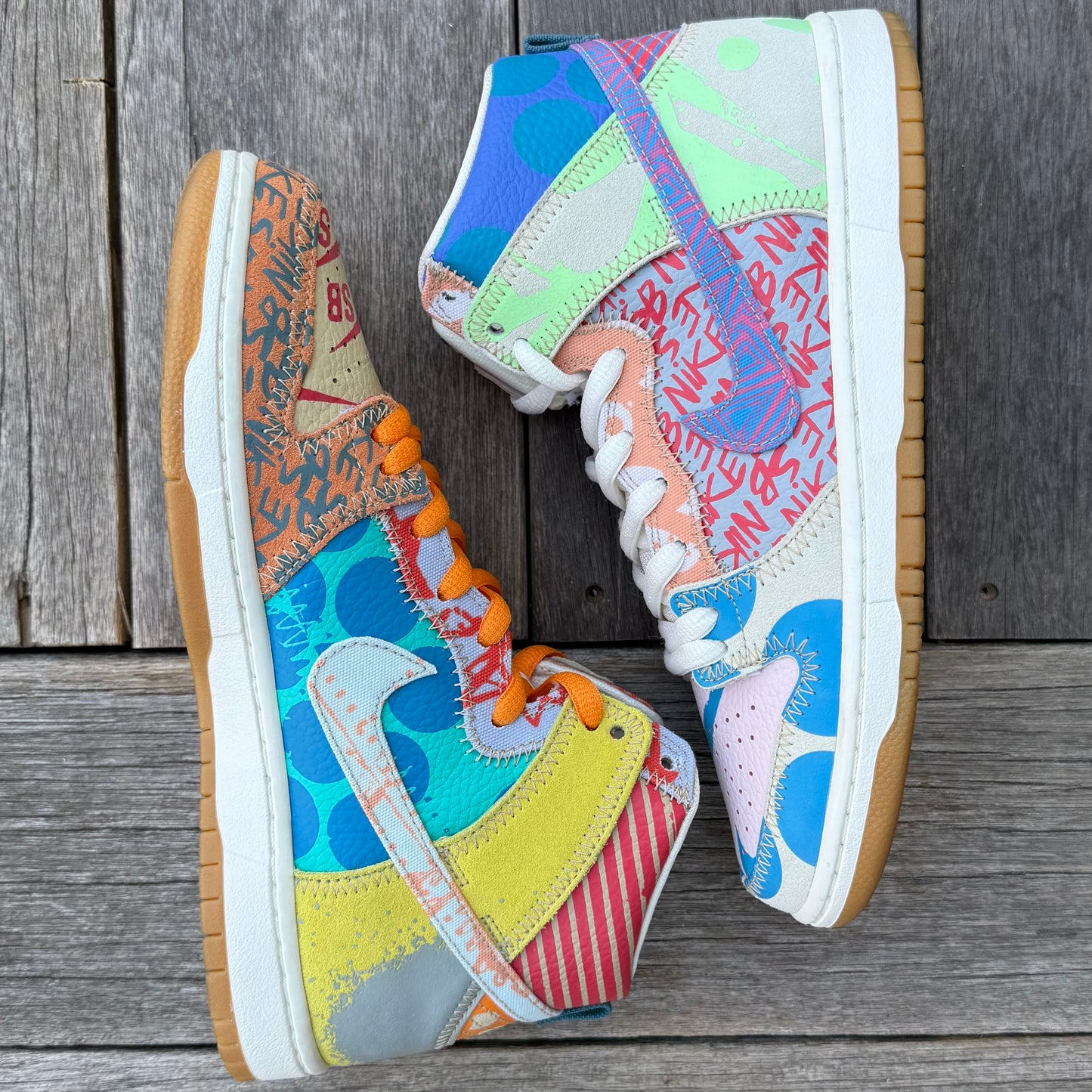 Nike SB Dunk High What the Thomas Campbell Size 9.5