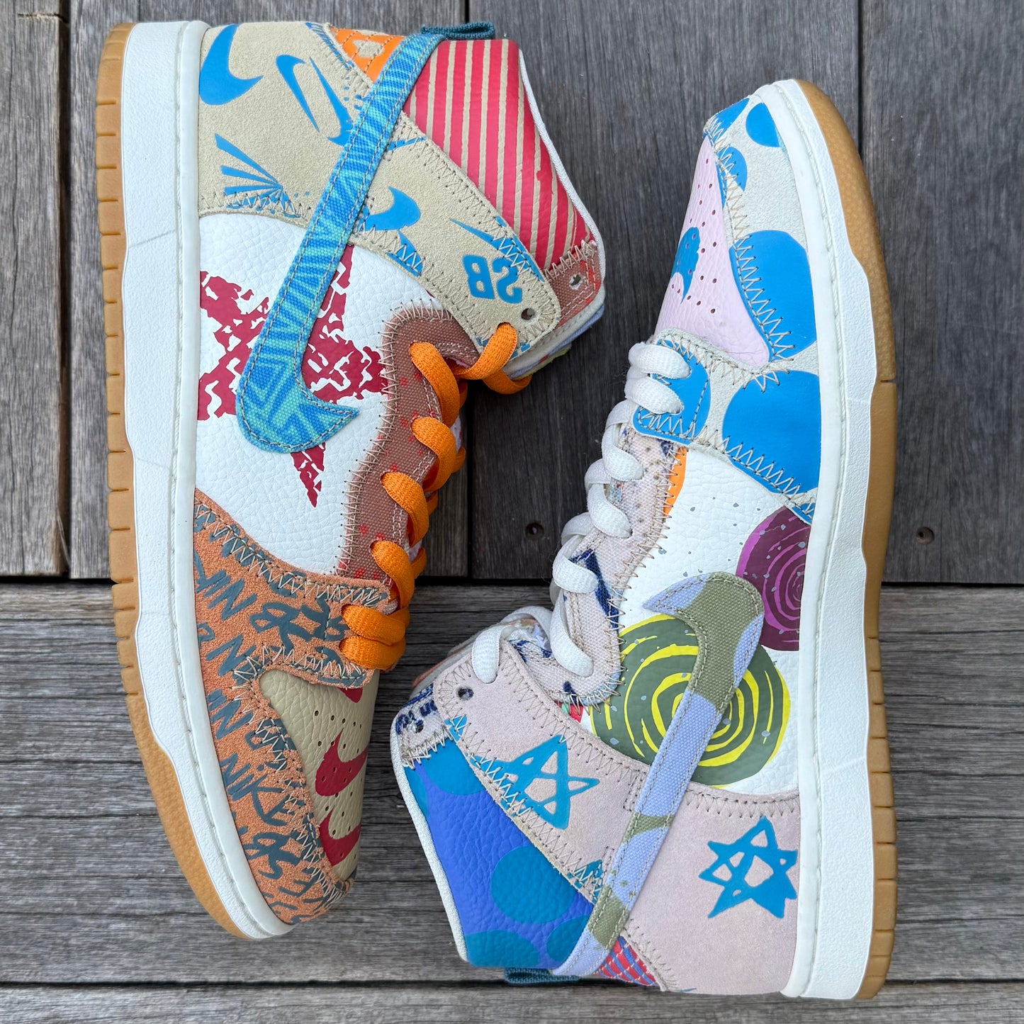 Nike SB Dunk High What the Thomas Campbell Size 9.5