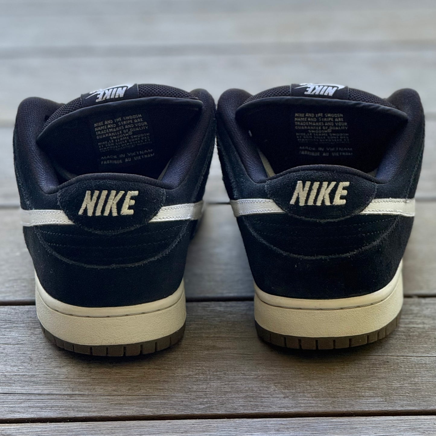 Nike SB Dunk Low Black/White (2011) Size 9.5