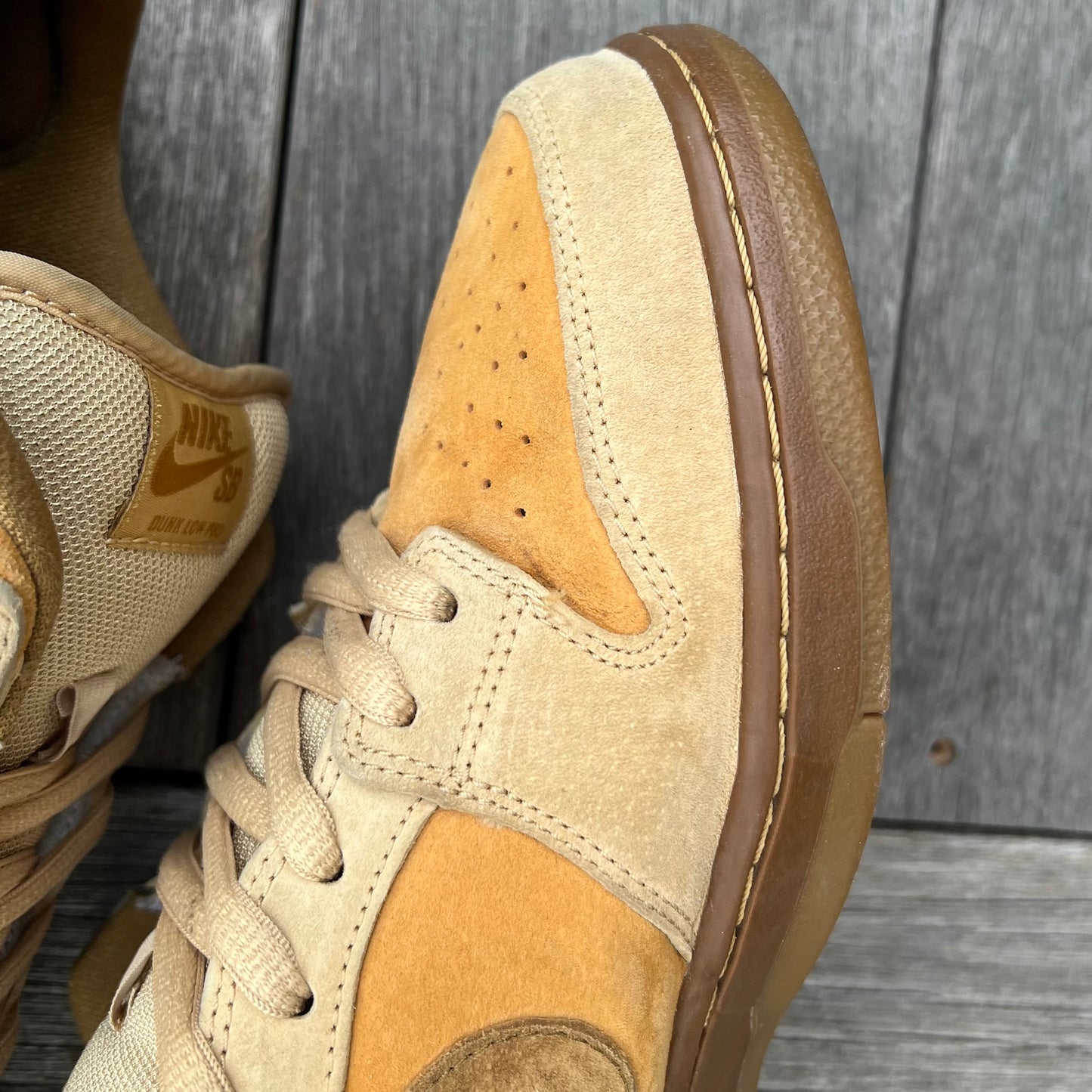 Nike SB Dunk Low Reverse Wheat Forbes Size 12