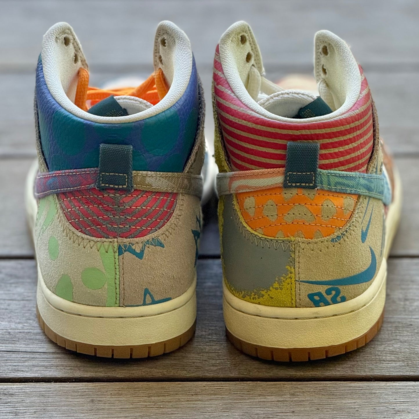 Nike SB Dunk High What the Thomas Campbell Size 10