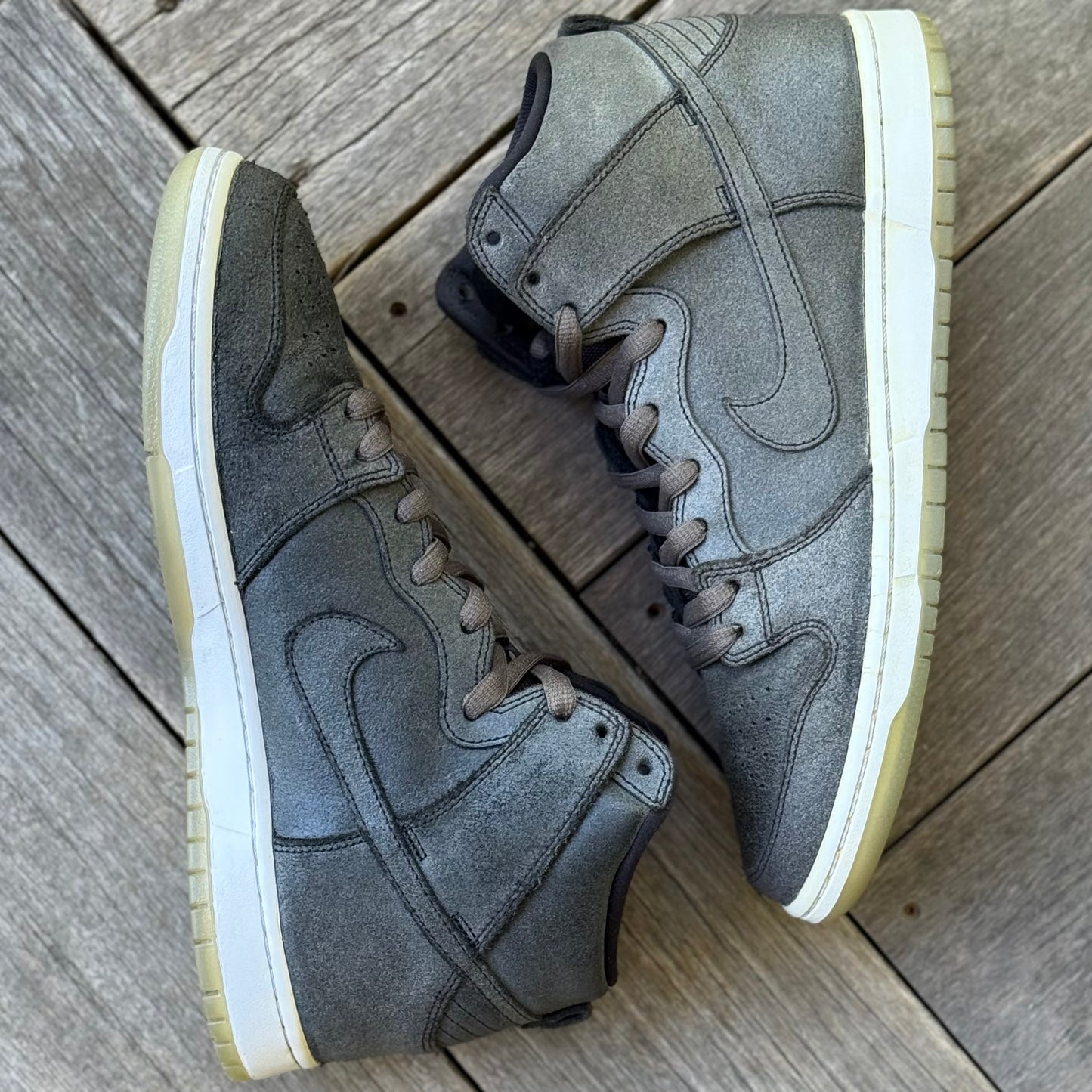 Nike SB Dunk High Black/Grey (833456 001) Size 11