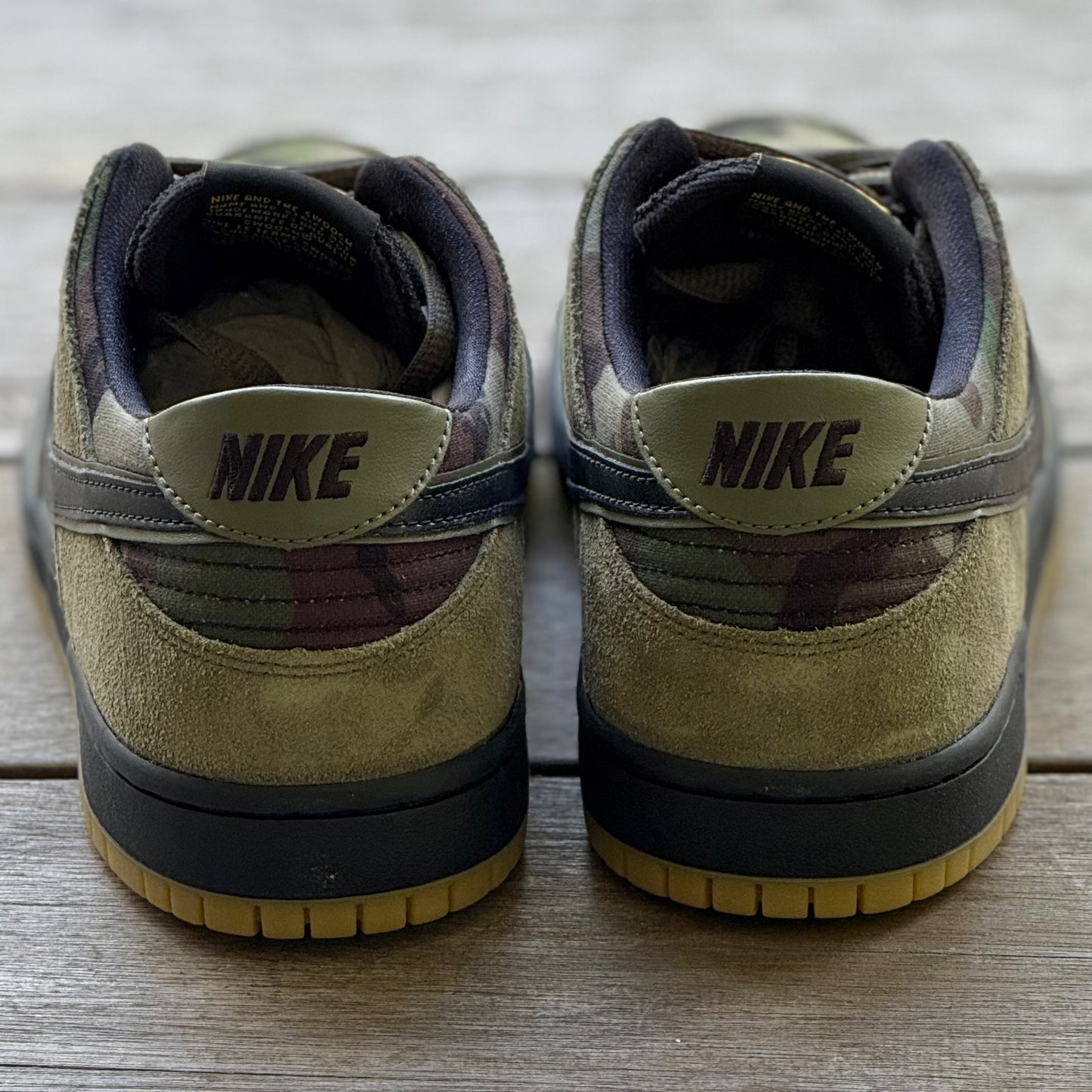 Nike SB Dunk Low Skate Camo Size 9.5