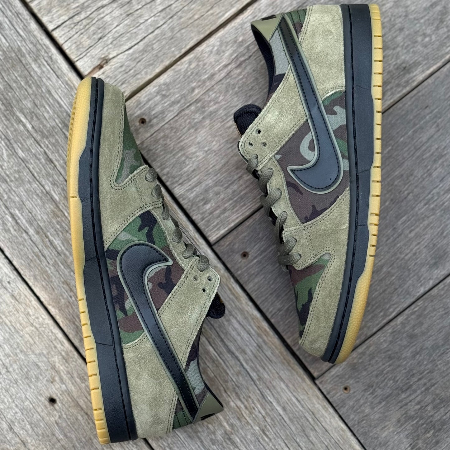 Nike SB Dunk Low Skate Camo Size 9.5