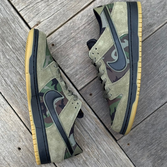 Nike SB Dunk Low Skate Camo Size 9.5
