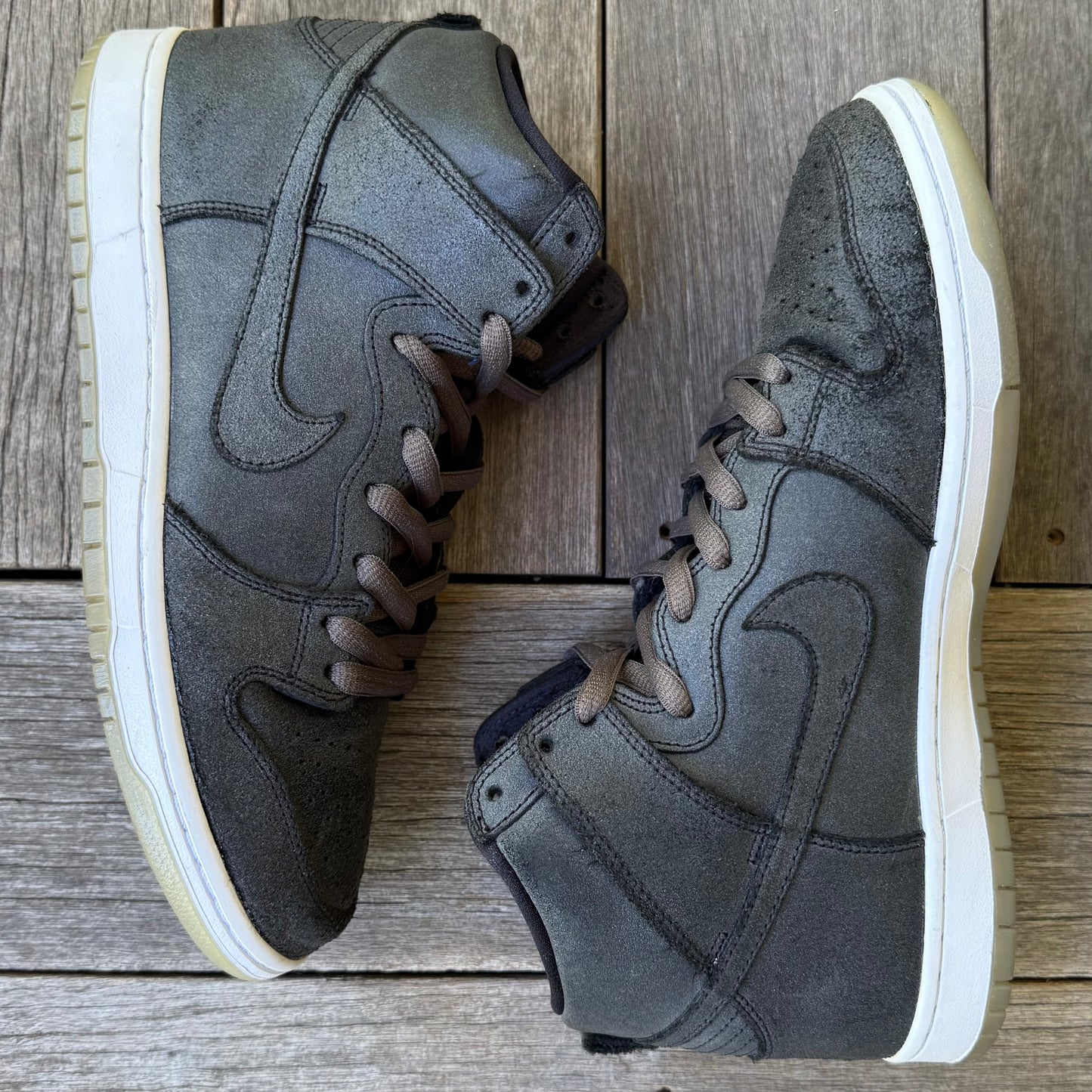 Nike SB Dunk High Black/Grey (833456 001) Size 11