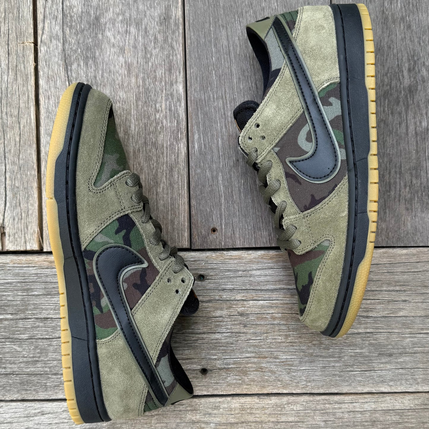 Nike SB Dunk Low Skate Camo Size 9.5