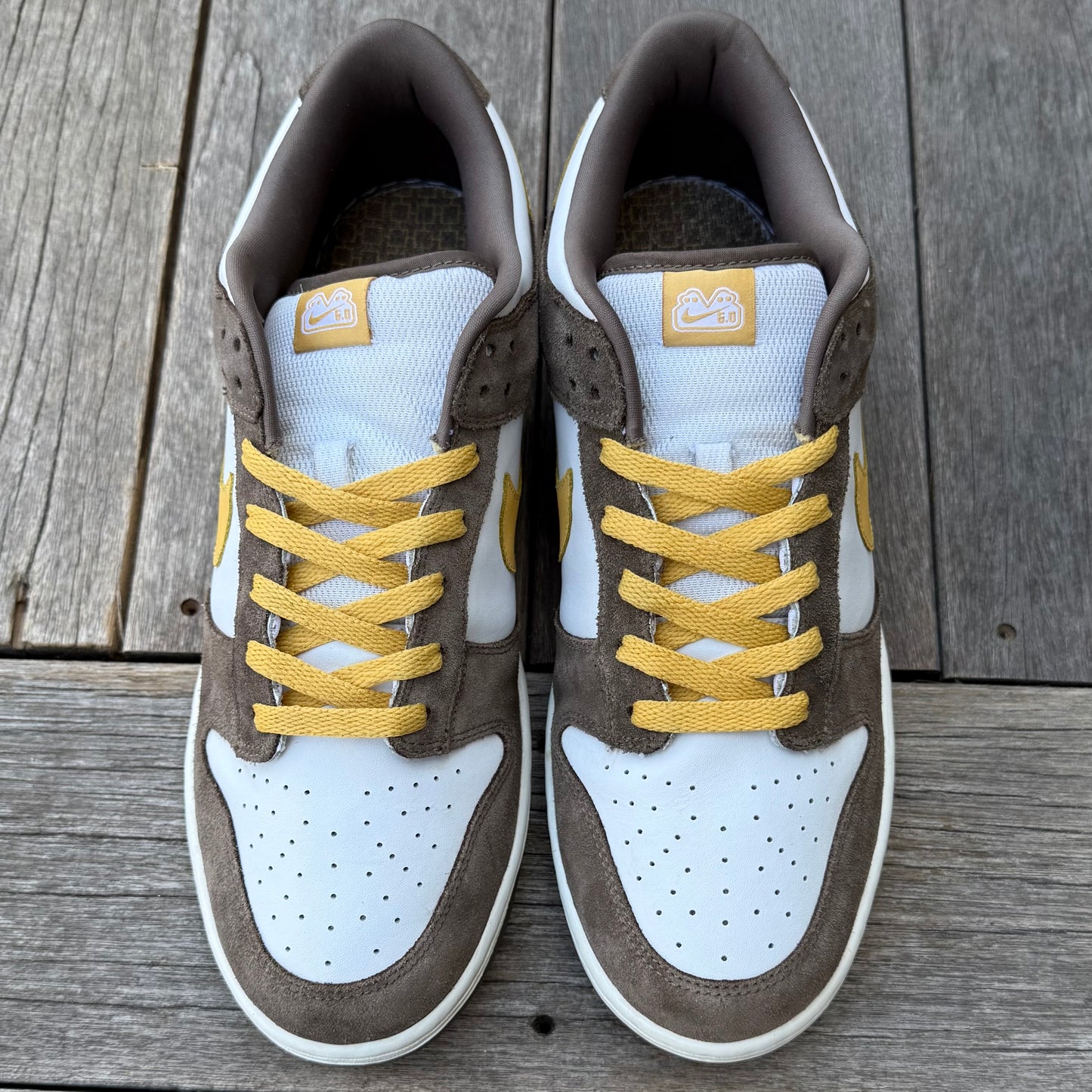 Nike Dunk Low 6.0 Solar Flare Khaki Size 12