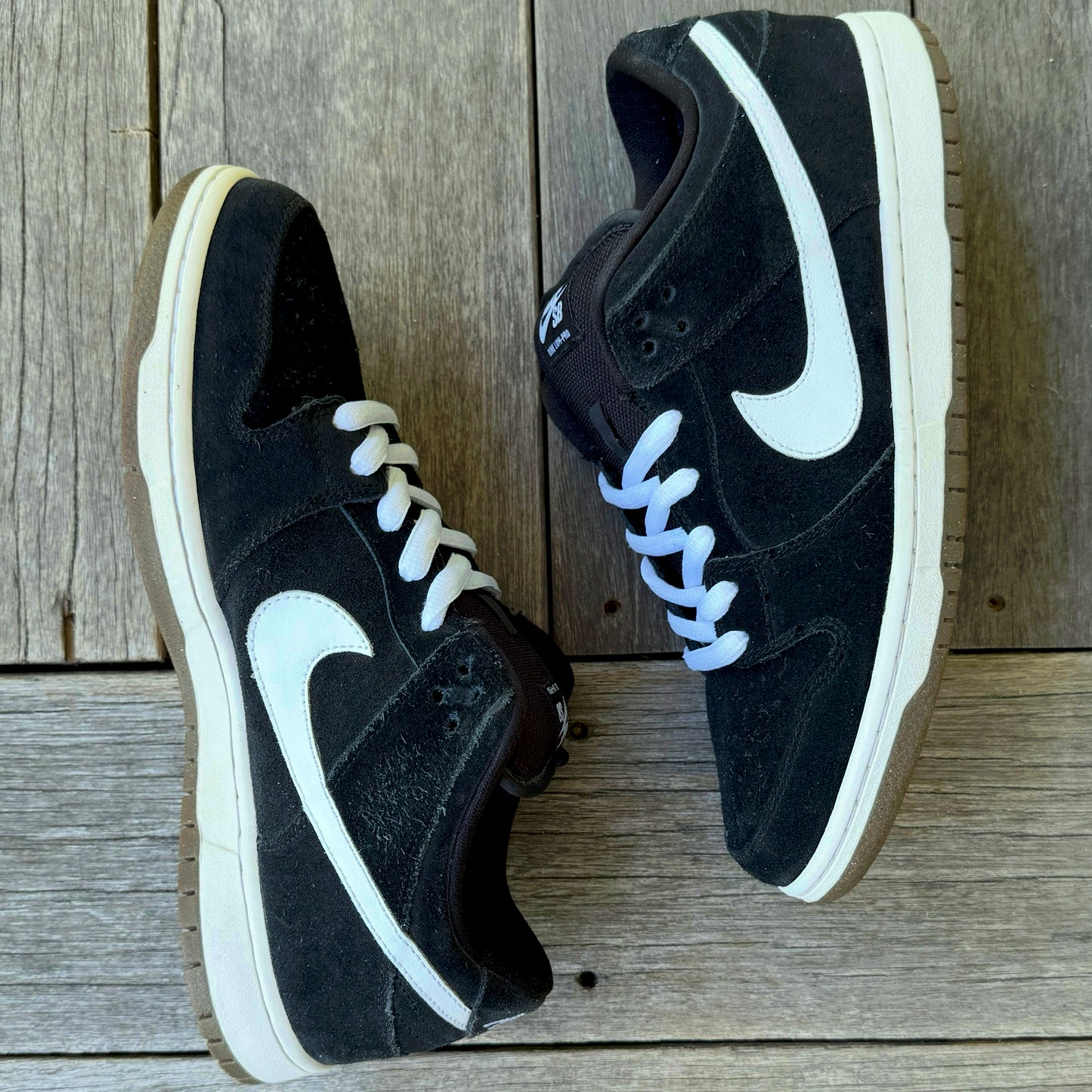 Nike SB Dunk Low Black/White (2011) Size 9.5
