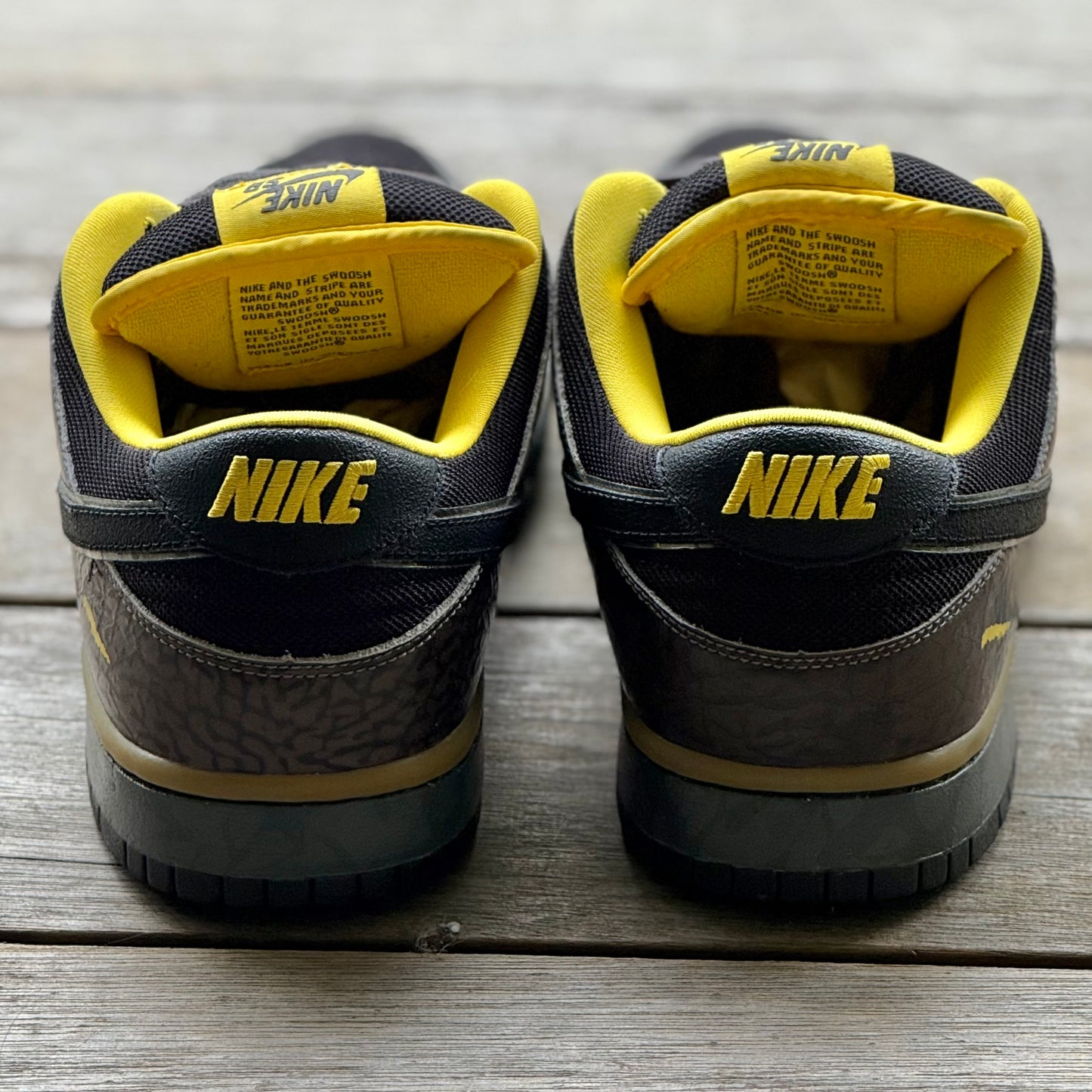Nike SB Dunk Low Yellow Curb Size 10