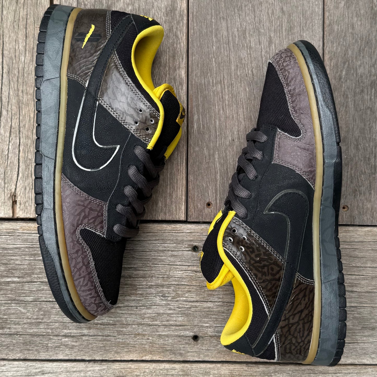 Nike SB Dunk Low Yellow Curb Size 10