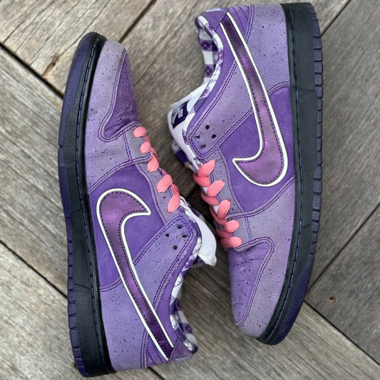 Nike SB Dunk Low Purple Lobster Size 10