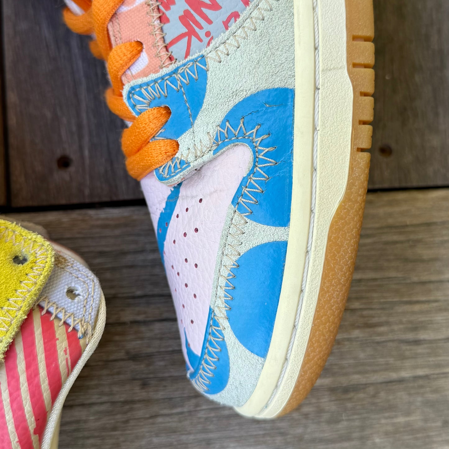 Nike SB Dunk High What the Thomas Campbell Size 10