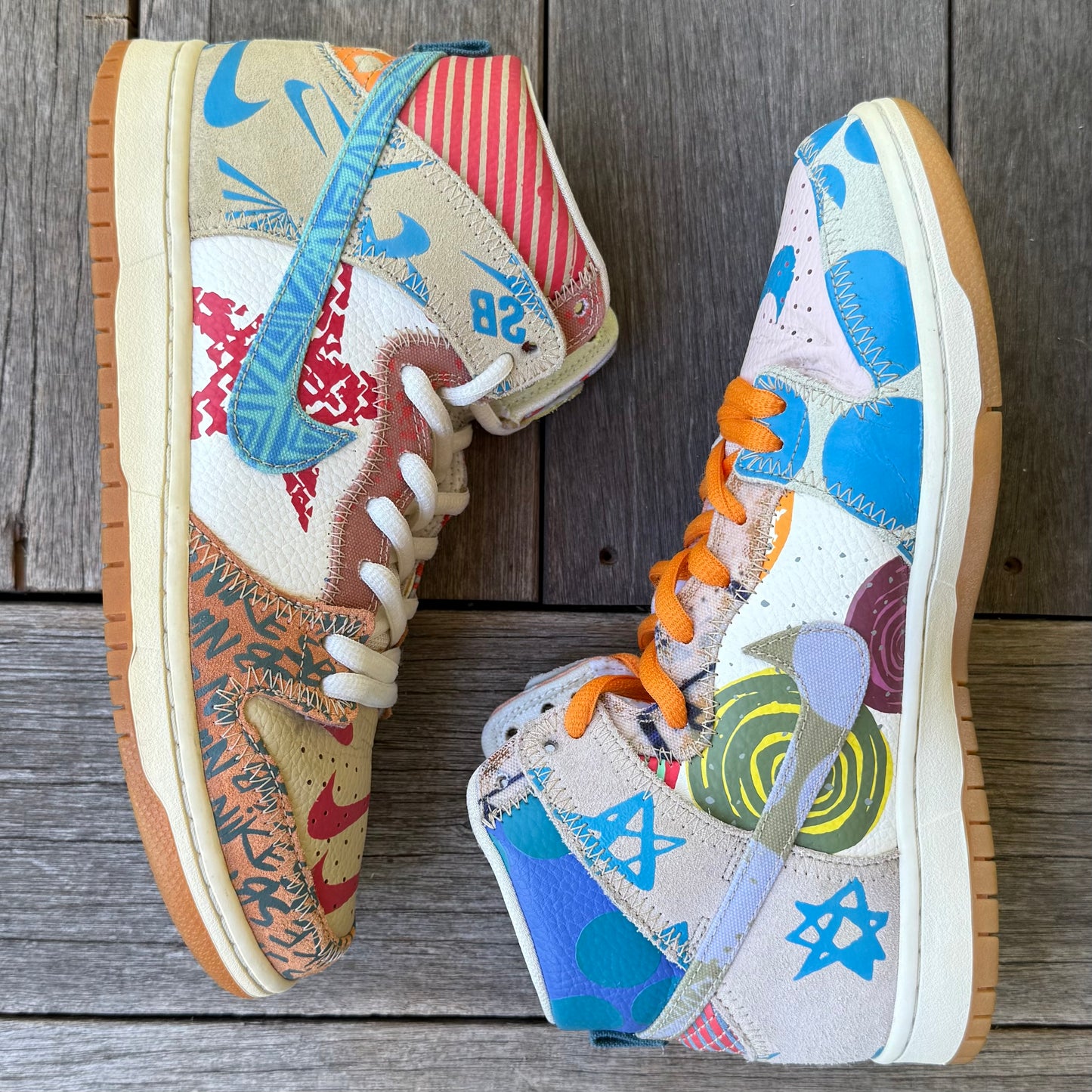 Nike SB Dunk High What the Thomas Campbell Size 10
