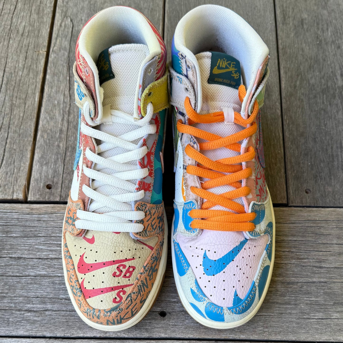 Nike SB Dunk High What the Thomas Campbell Size 10