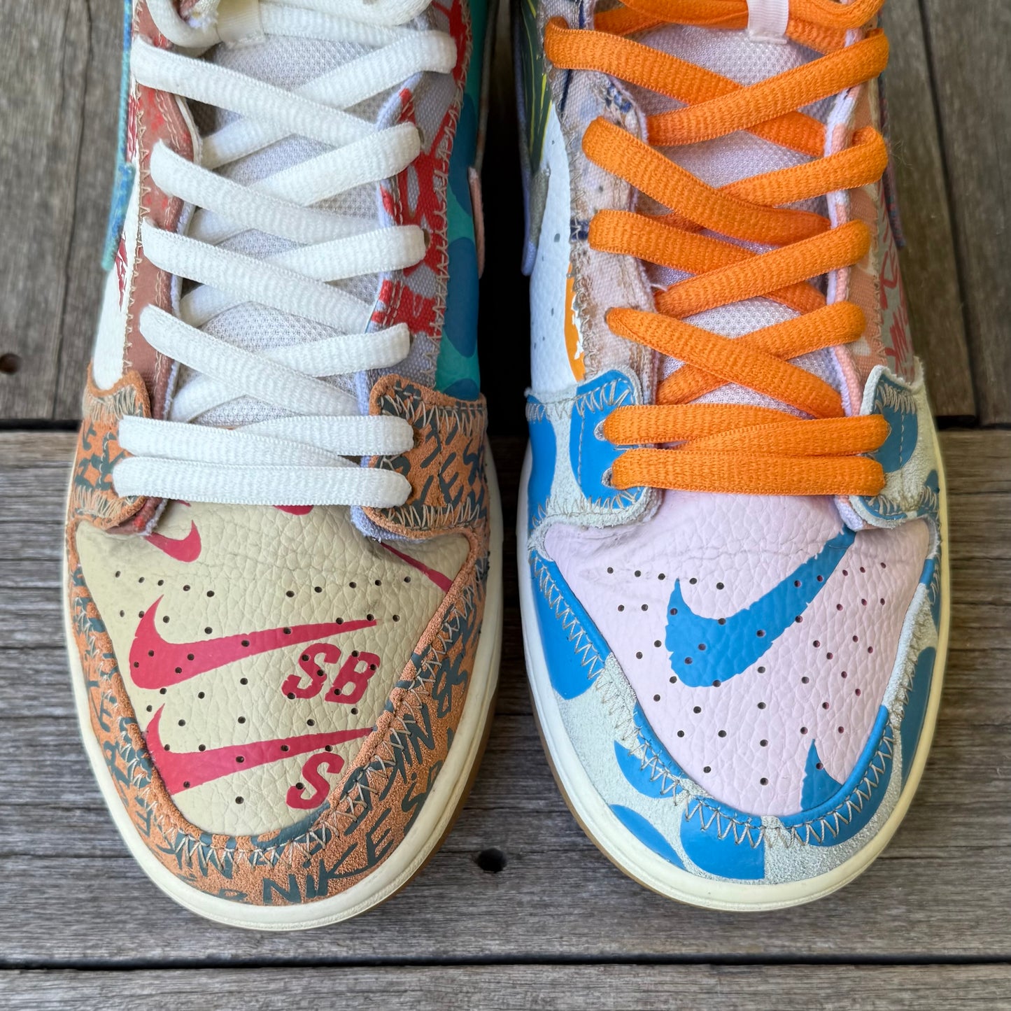 Nike SB Dunk High What the Thomas Campbell Size 10