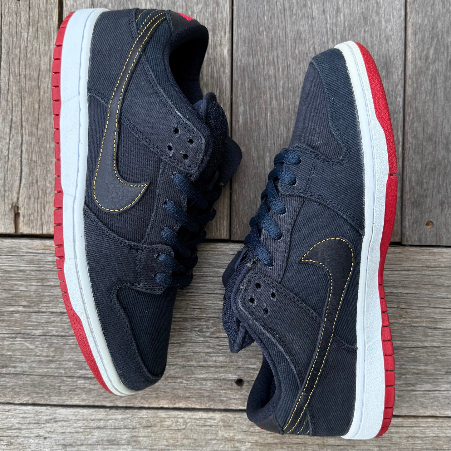 Nike SB Dunk Low Blue Levi’s Size 8