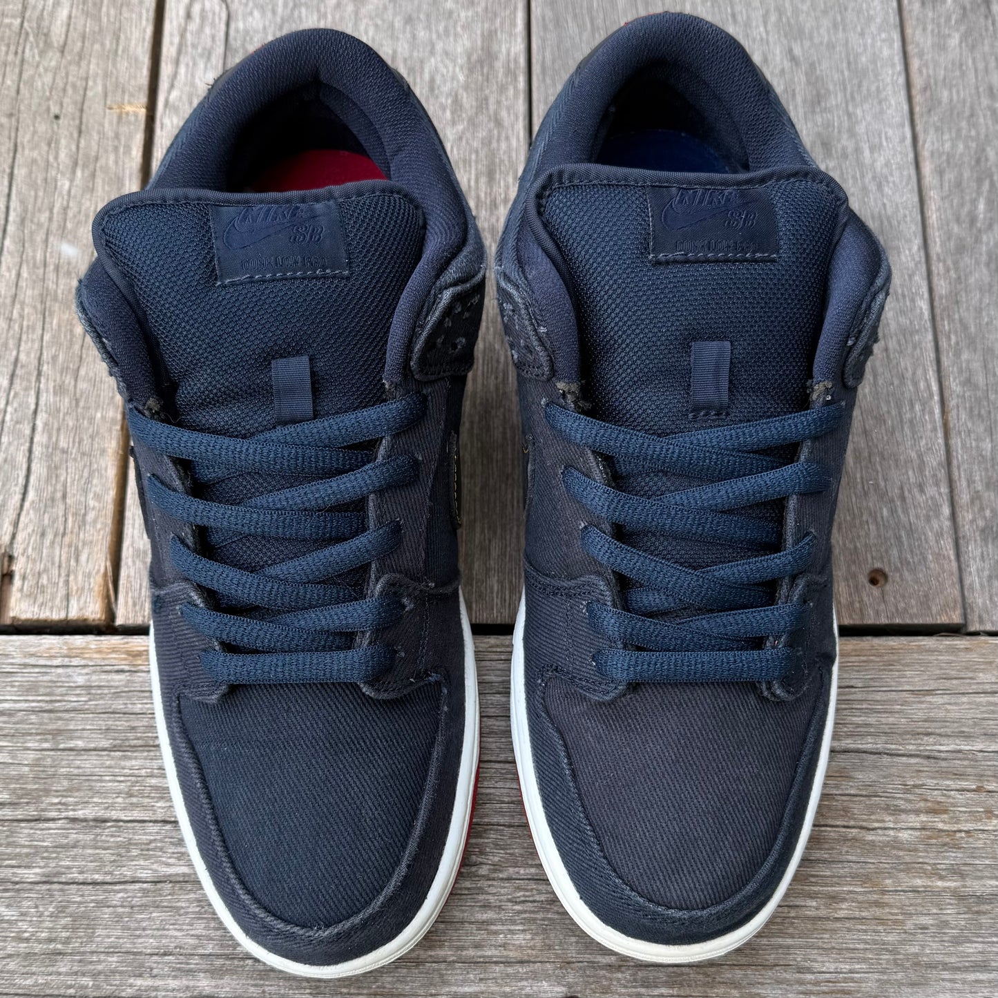 Nike SB Dunk Low Blue Levi’s Size 8