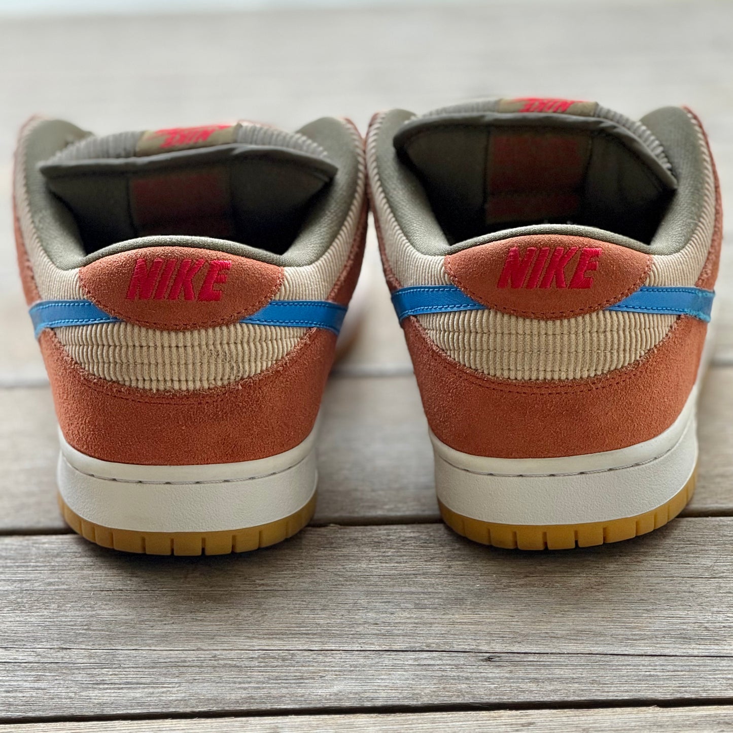 Nike SB Dunk Low Dusty Peach Corduroy Size 13
