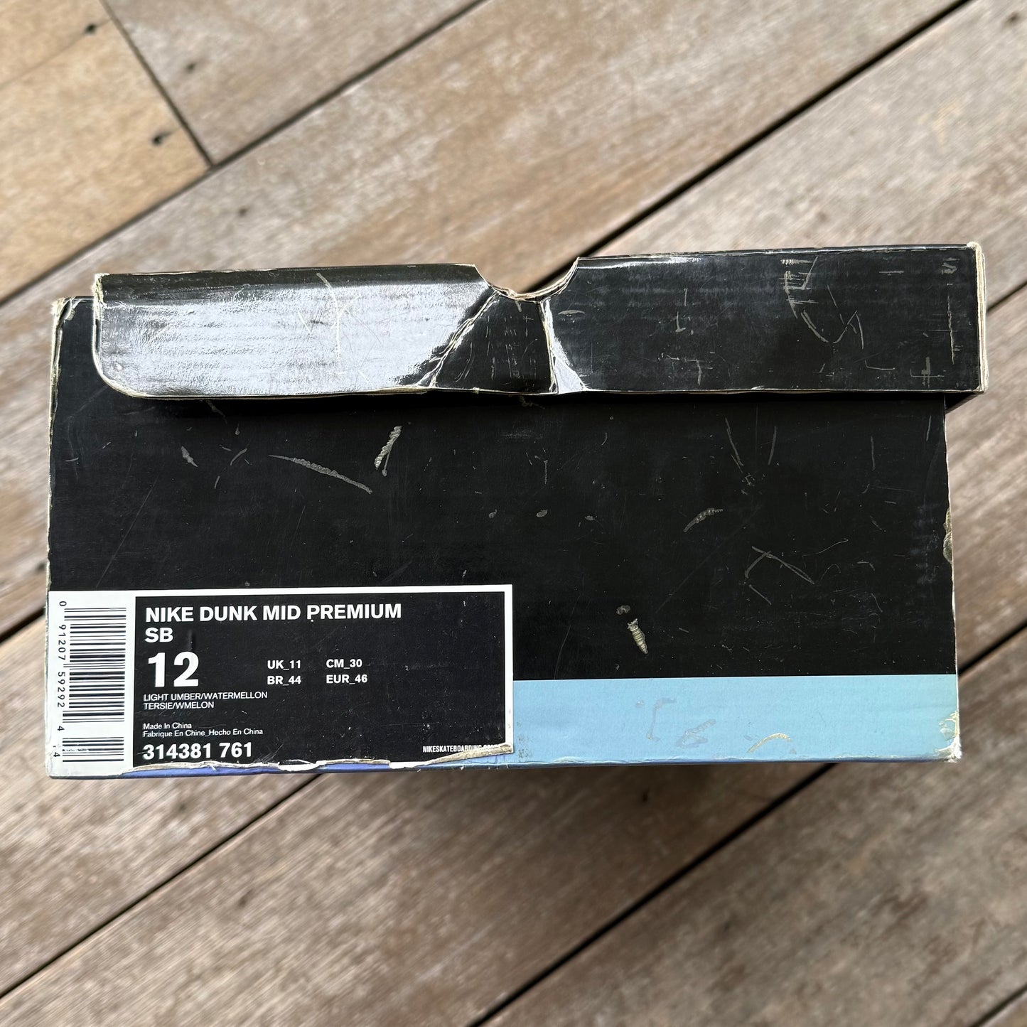 Nike SB Dunk Mid Mama Bear Three Bears Size 12