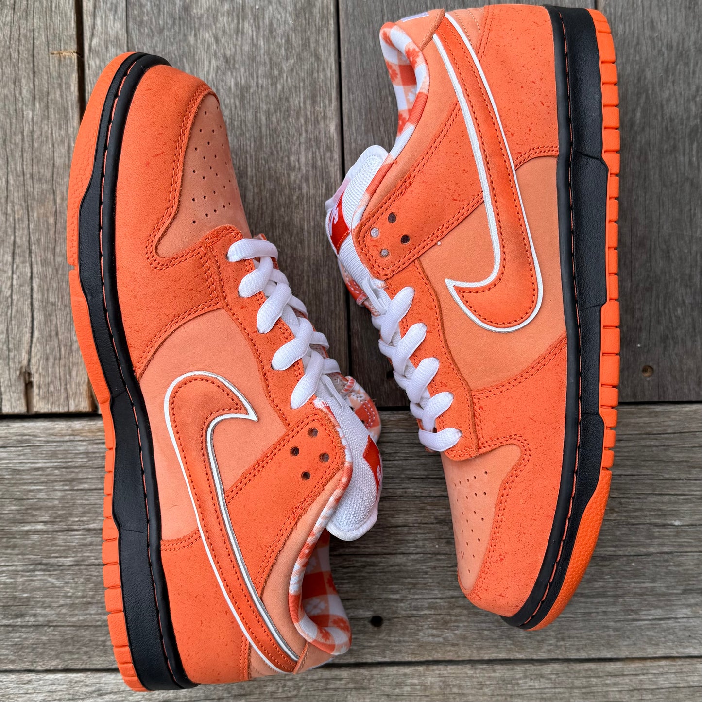 Nike SB Dunk Low Orange Lobster Size 10.5