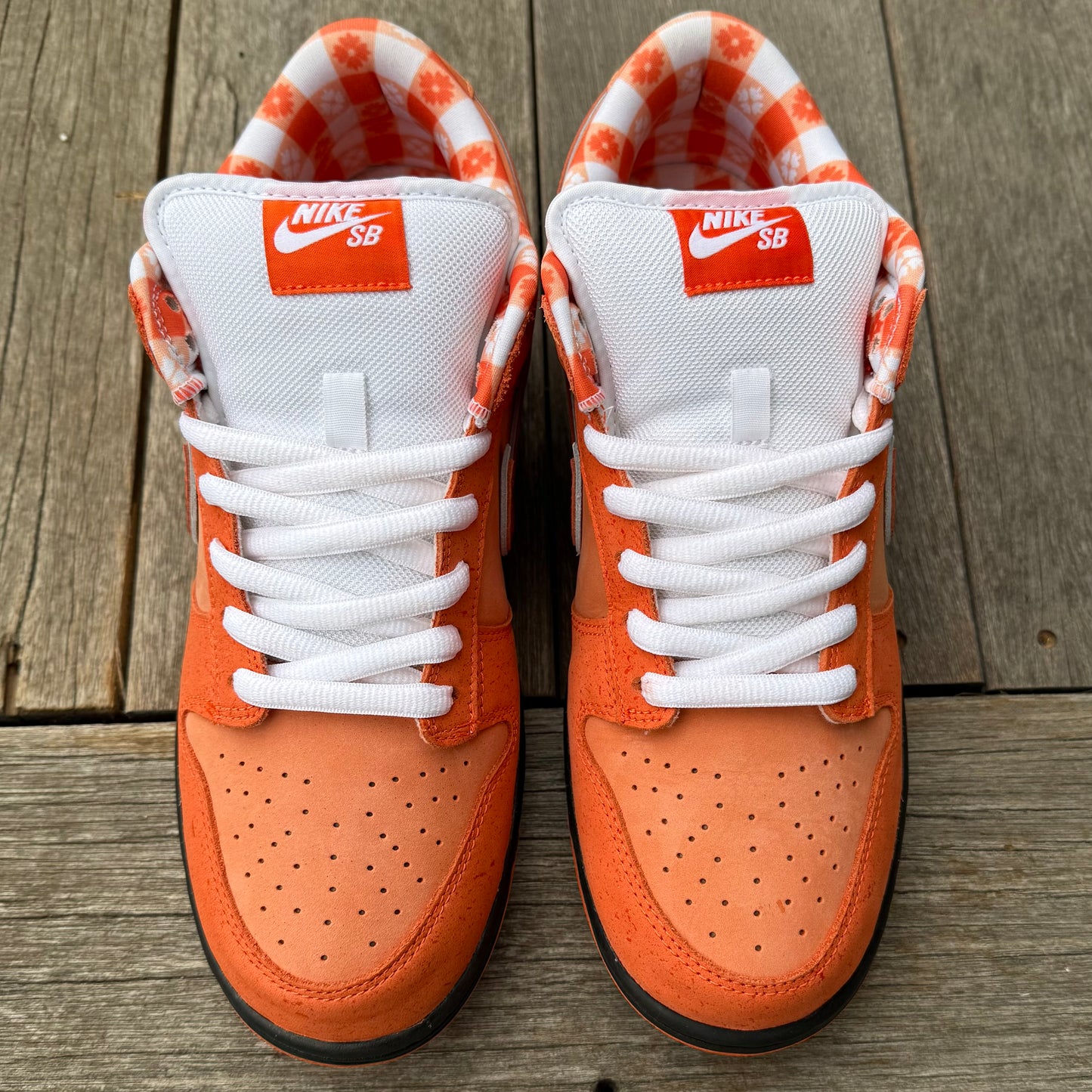 Nike SB Dunk Low Orange Lobster Size 10.5