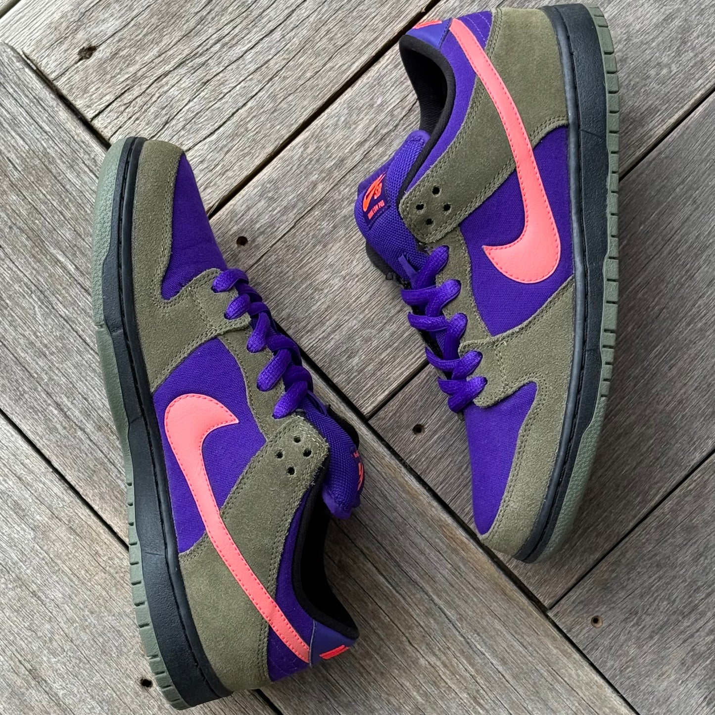 Nike SB Dunk Low Medium Olive Atomic Size 9.5