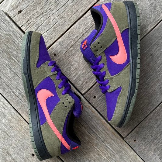 Nike SB Dunk Low Medium Olive Atomic Size 9.5