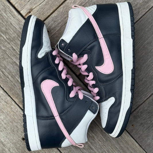 Nike SB Dunk High Shy Pink Obsidian Size 8