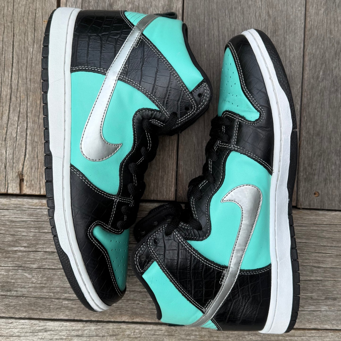 Nike SB Dunk High Tiffany Diamond Size 11.5